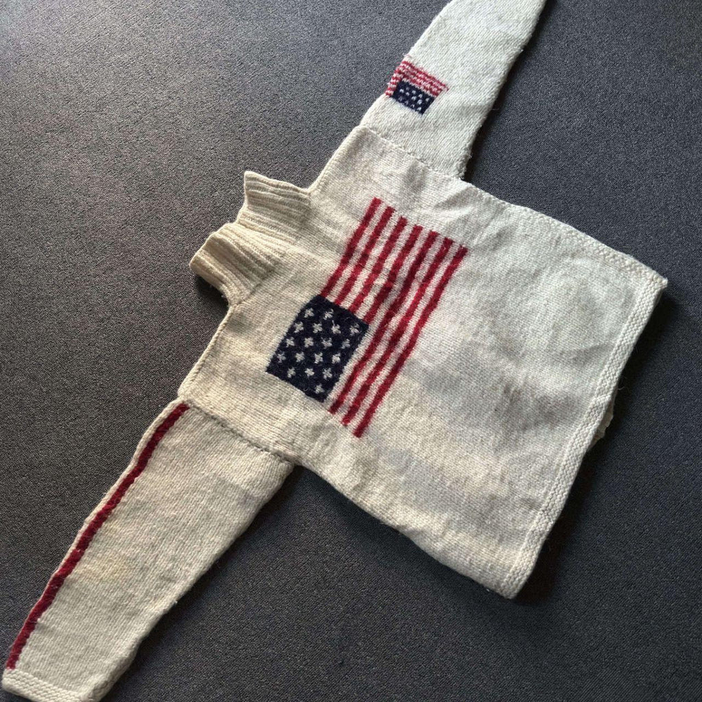 Vintage 60s Handmade Ecuadorian Pure Wool Jacket - M