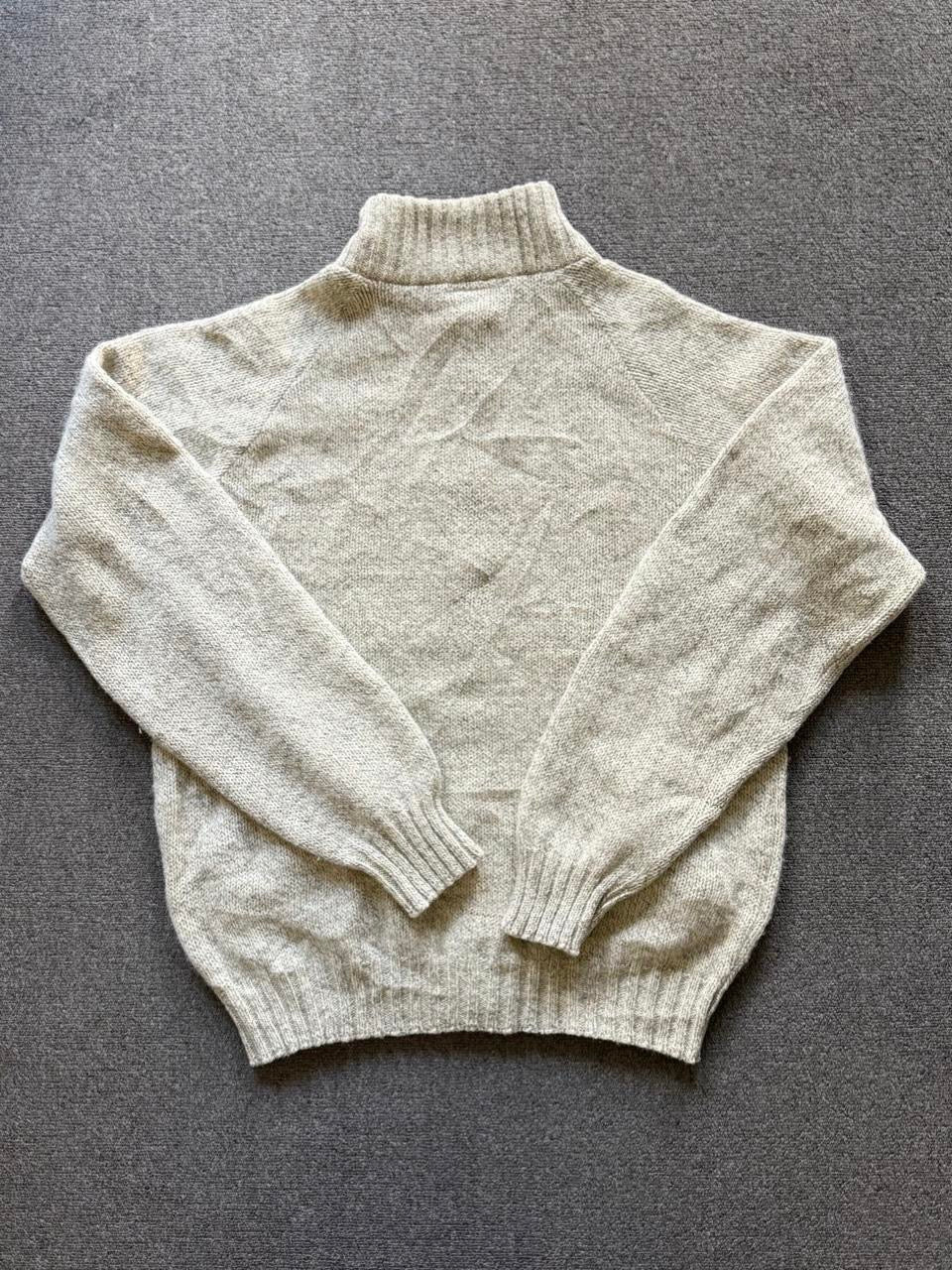 Aratex Cream Zip up woolen cardigan