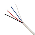 GlobalCable 4-Core Security Cable GLO4C702300 – 7/0.20mm, Unscreened PVC Sheath, 100m Roll | Ideal for Alarm and Security System Wiring