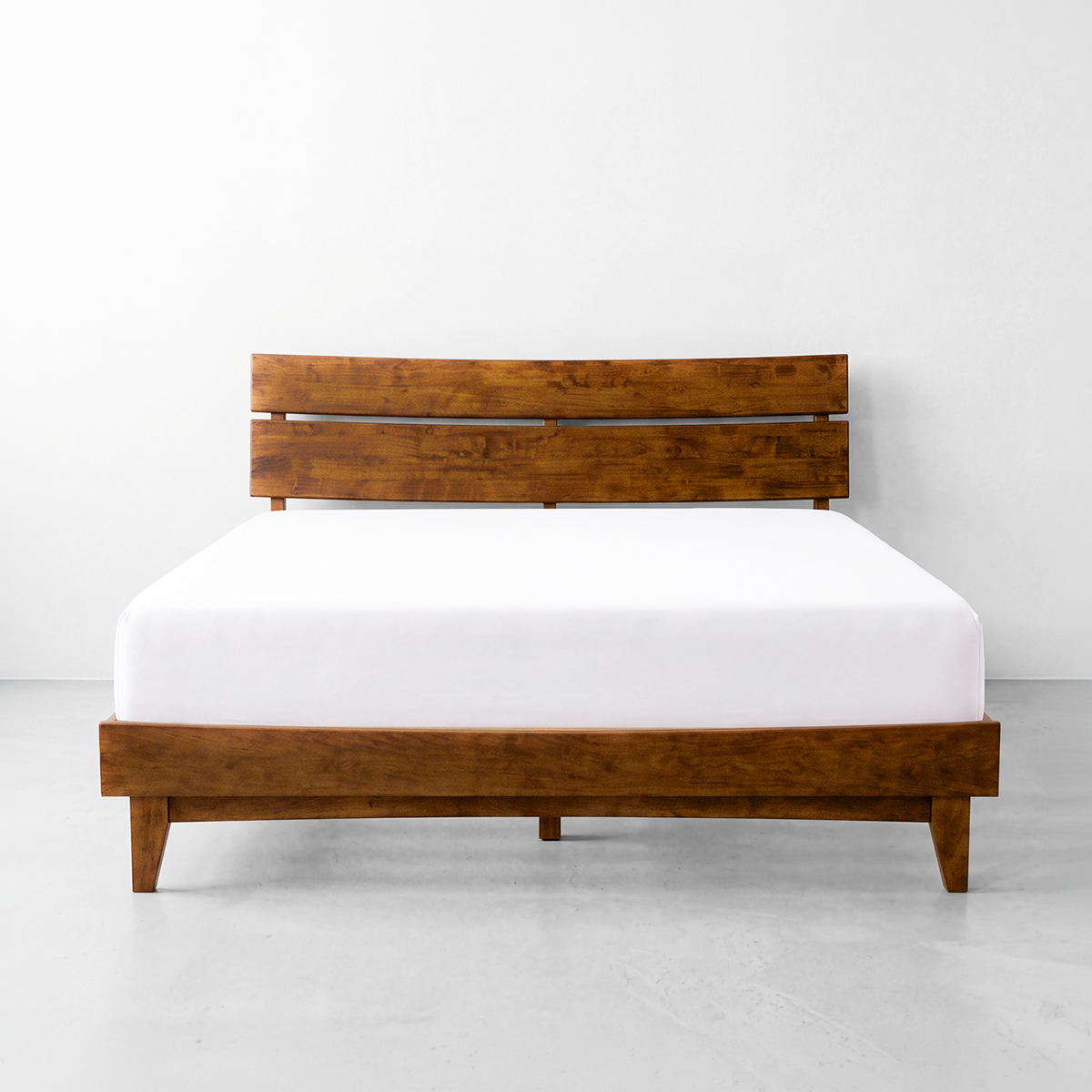 Aurora Solid Wood Bed Frame