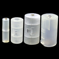 2AA to D Cell Battery Adaptor Holder Case Converter Switcher AA to D Batteries Adapter AA to C Battery Box AAA to AA Size Box