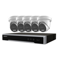 Hikvision 6MP Darkfighter AcuSense PoE upto 8 Camera Security CCTV Kit + 8‑Channel PoE NVR (DS‑2CD2366G2H‑I(U) + DS‑7608NI‑M2/8P) with Optional HDD