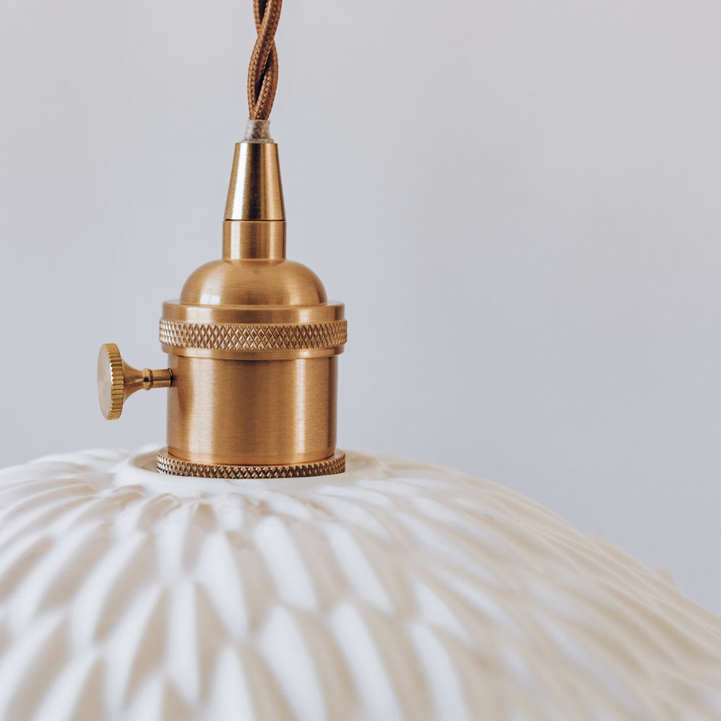 Hope Ceramic Textured Pendant Light