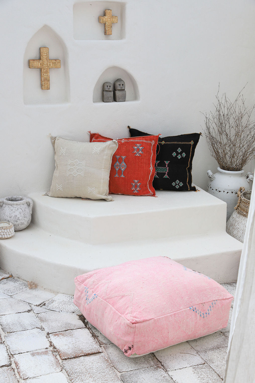 Cactus Silk Floor Cushions