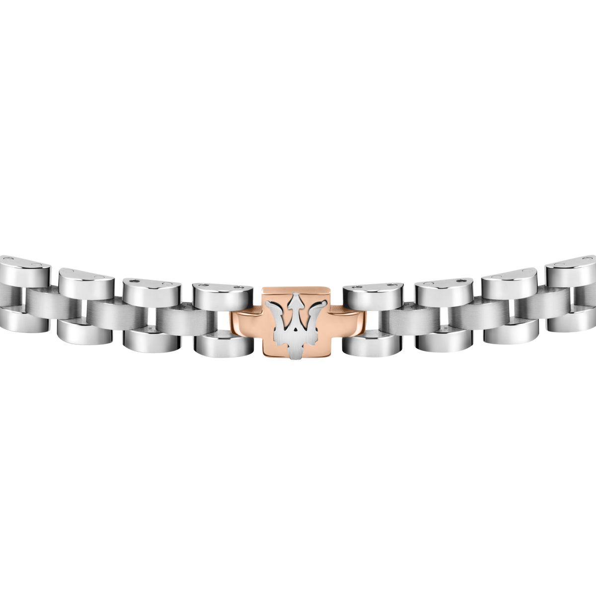 Maserati Silver and Rose Gold Jewels Bracelet