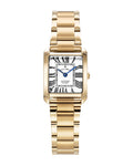 JDM Emily 22x19mm White Dial Gold Strap