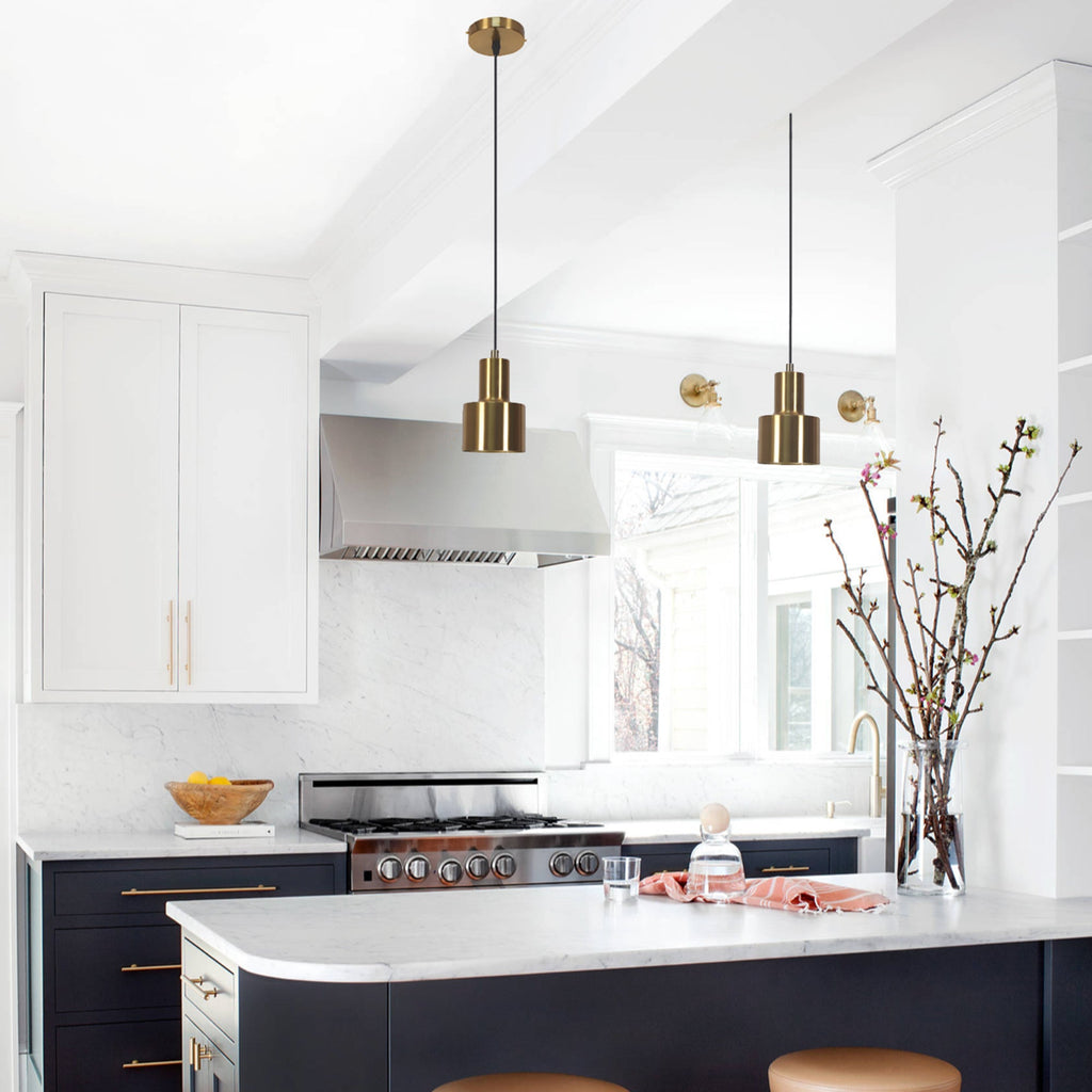 Jude Metal Pendant Light - Gold
