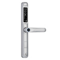 LIONHEAD Essex Digital Entrance Lock – Smart Silver Door Lock with Fingerprint, PIN Code, Bluetooth, and Wi-Fi (via Gateway) Access, Featuring Manual Key Override SKU :LHL-SA5-S-ESSEX