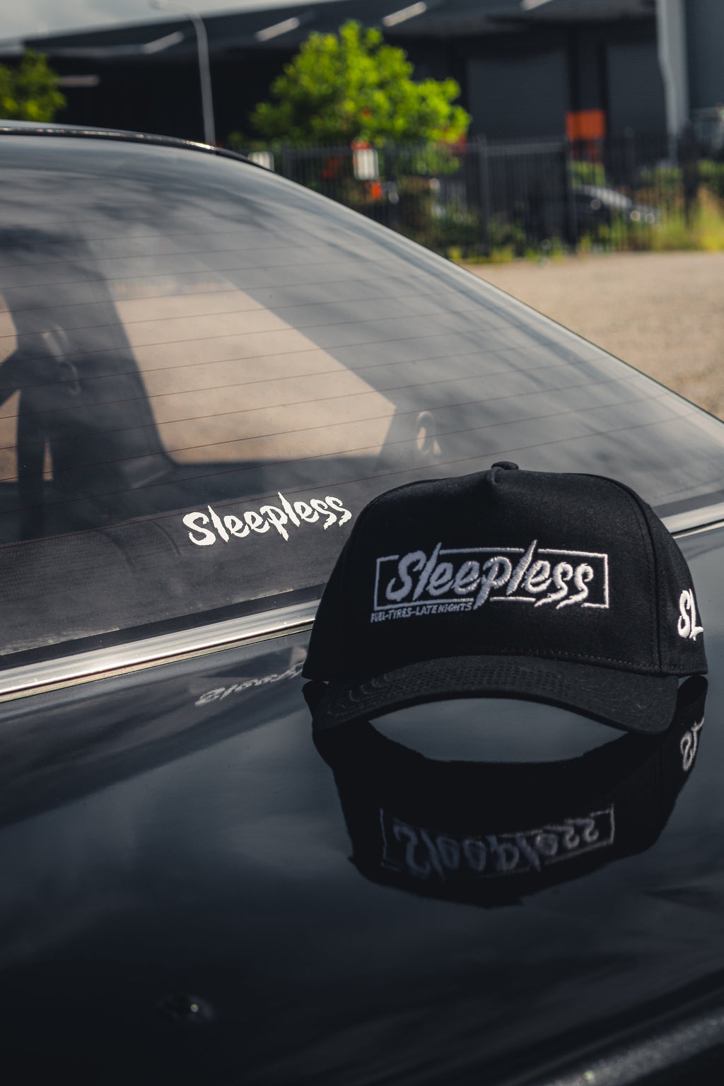 Sleepless Logo Sticker