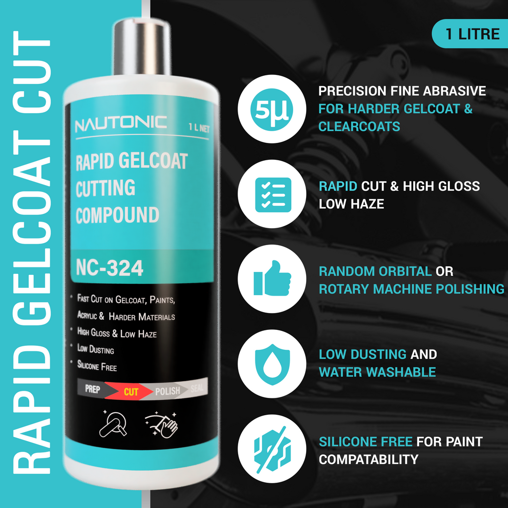 Nautonic NC-324 Rapid Gelcoat Cutting Compound