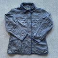 Vintage Barbour black quilted jacket Medium