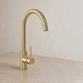 Reno Kitchen Mixer - Brushed Brass