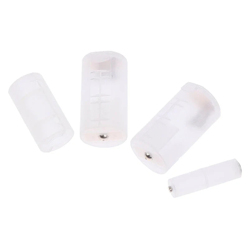 1Pcs AAA to AA/AA to C/D Battery Conversion Adapter Switcher Converter Case Box Holder Converter Case