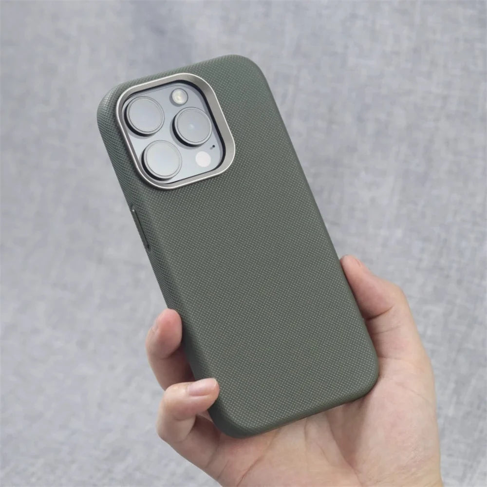 MagSafe PU Leather iPhone Case