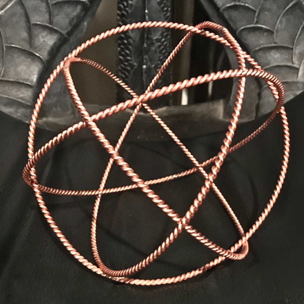 Full Lost Cubit Field Generator - Tensor ring - emf protection - reiki tool - crystal grid - meditation tool - sacred geometry ring