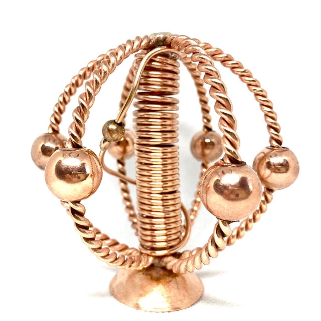 Environmental Harmoniser Half Royal Cubit with Beads, Radionics Device, EMF Protection