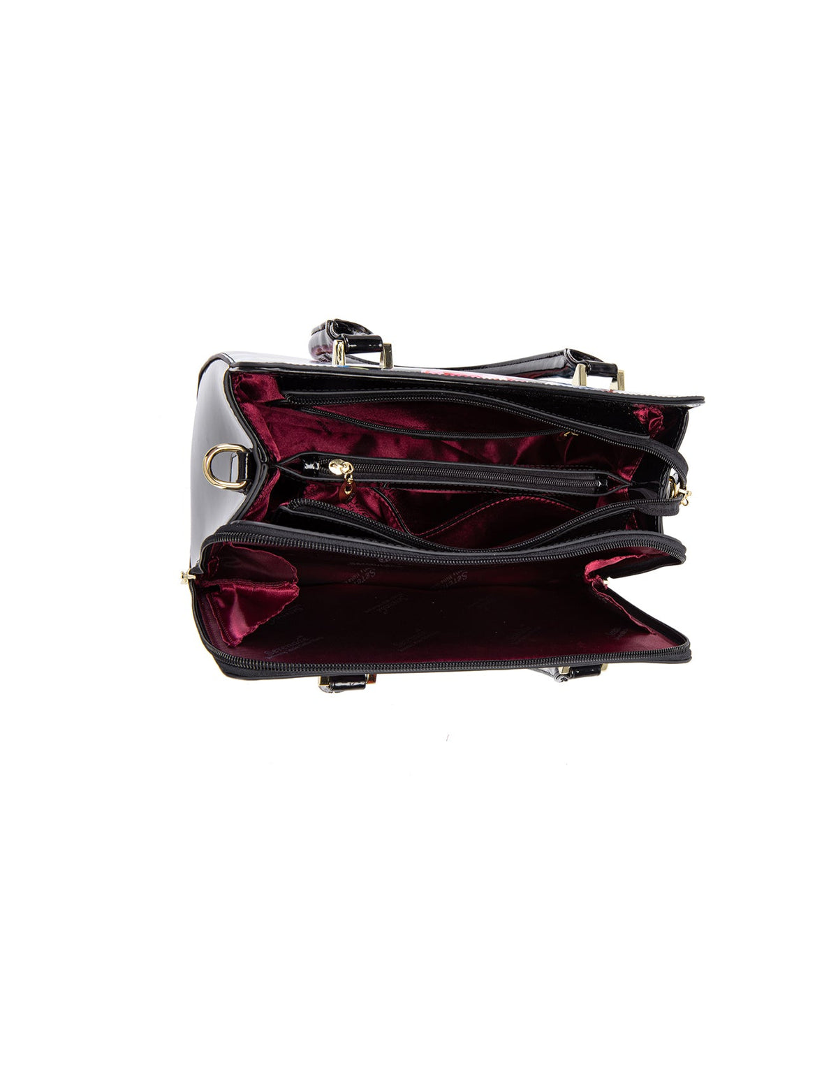 MARGUERITE GRIP HANDLE LEATHER BAG- SF14-0343-SALE