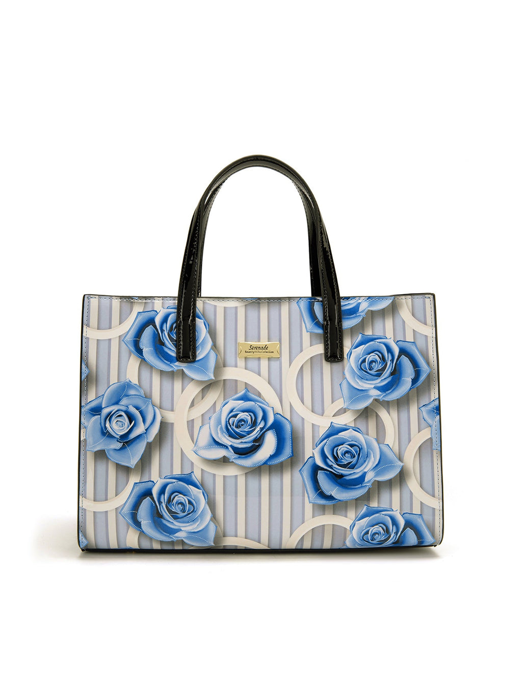 ANNABELLE PATENT LEATHER GRIP HANDLE BAG- SF22-0821-SALE
