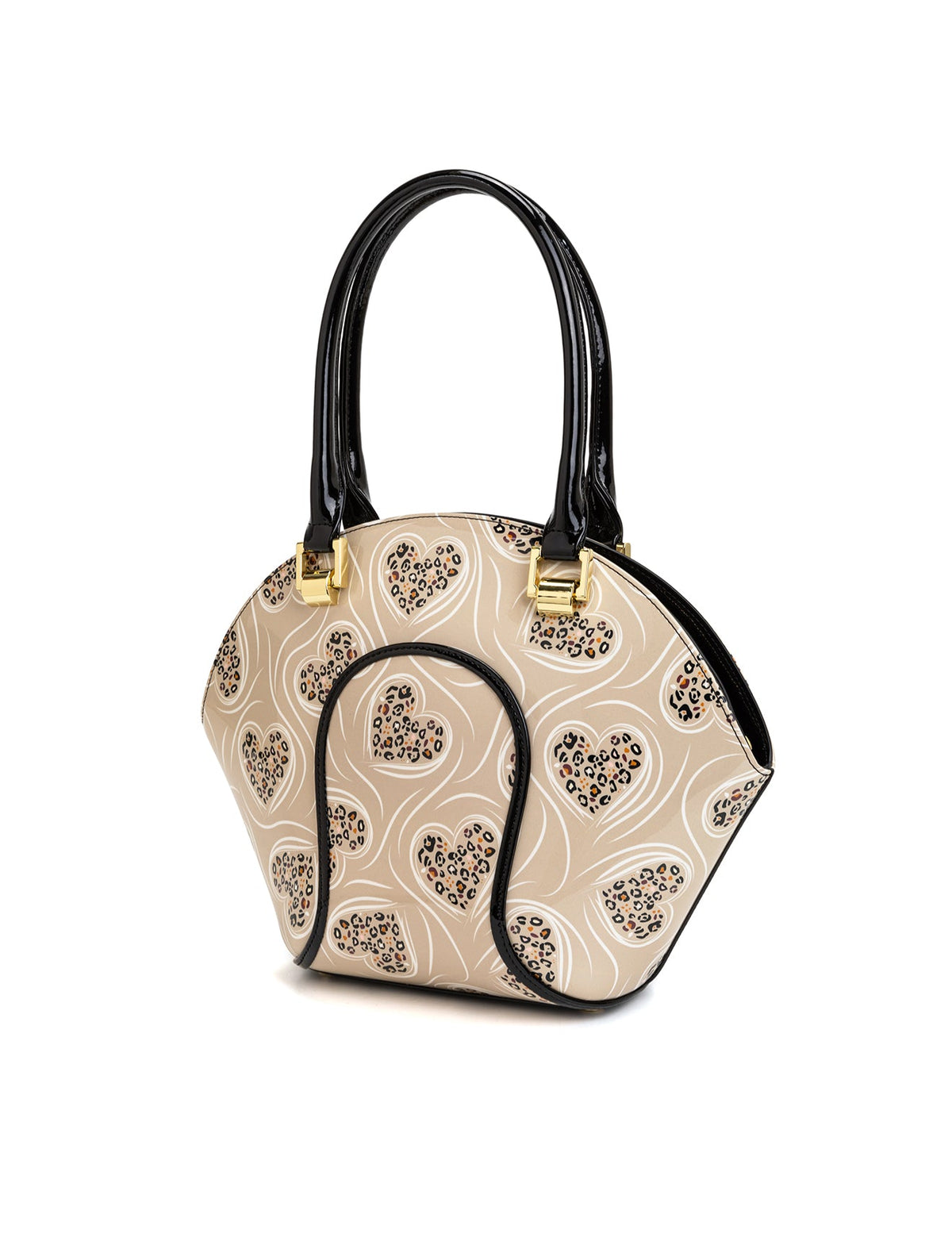 APHRODITE LEATHER BOWLING BAG-SF23-9275