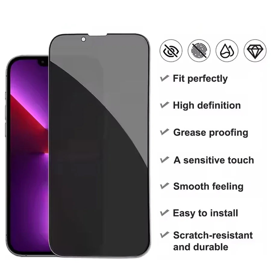 iPhone Privacy Tempered Glass Screen Protector
