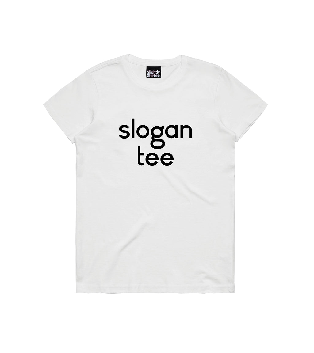 Slogan Tee tee