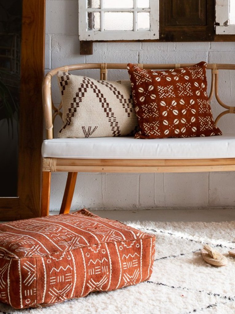Mud Cloth Floor Cushions