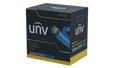 Uniview CAT6 24AWG 4-Pair Twisted UTP Cable with PVC Sheath, 305m Roll, Blue (CAB-LC6-BL)
