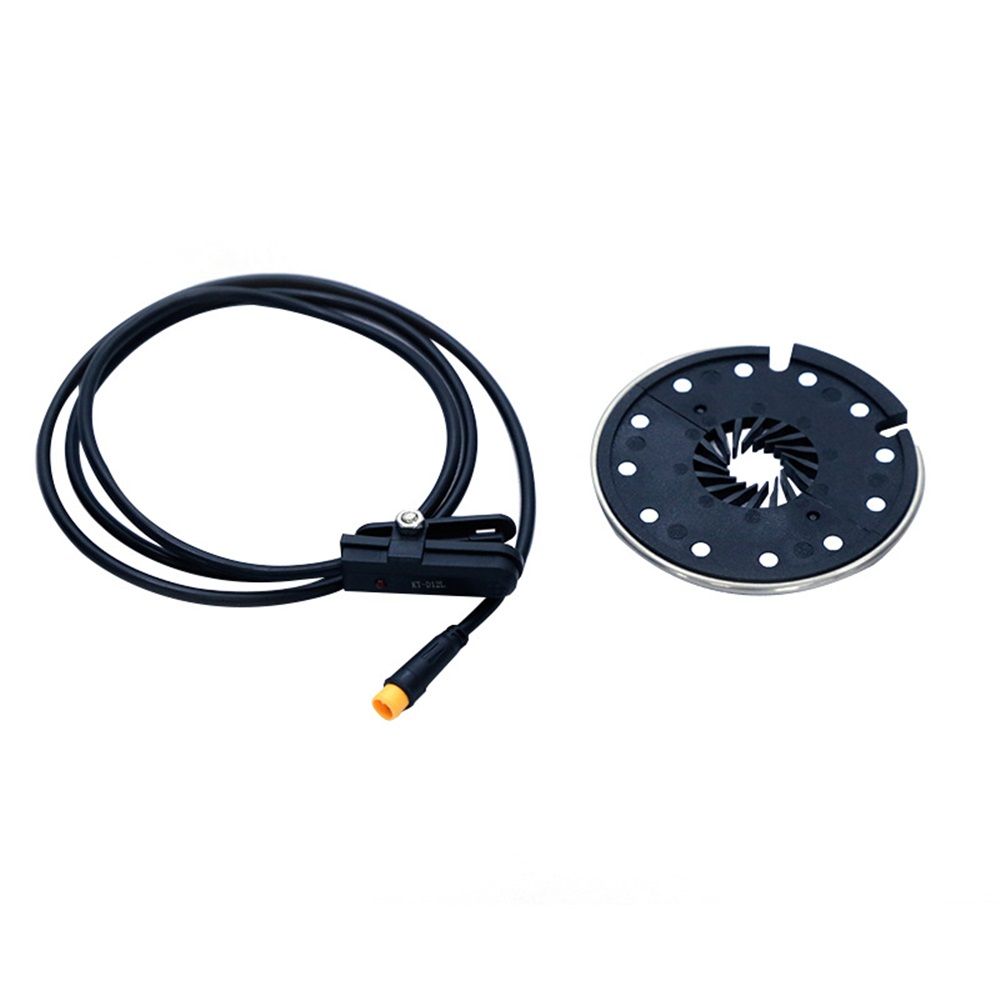 KT D12 Bike Magnets Pedal Assist Sensor Ebike Easy Crank Installation PAS Sensor(Waterproof line)
