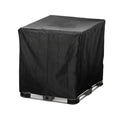 Zipper Tote Cover Barlic for 210D Outdoor Water Tank Protective Cover Oxford Fabric Protective Cover Rain/Snow/UV Protection(Black)