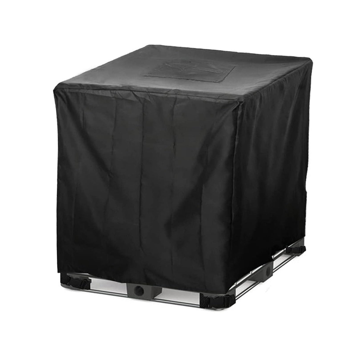 Zipper Tote Cover Barlic for 210D Outdoor Water Tank Protective Cover Oxford Fabric Protective Cover Rain/Snow/UV Protection(Black)