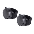 2pcs Bike Mirrors Cycling Rear View Mirror Adjustable Wrist Band Mirror Bicycle Wristband Rear View Mirror
