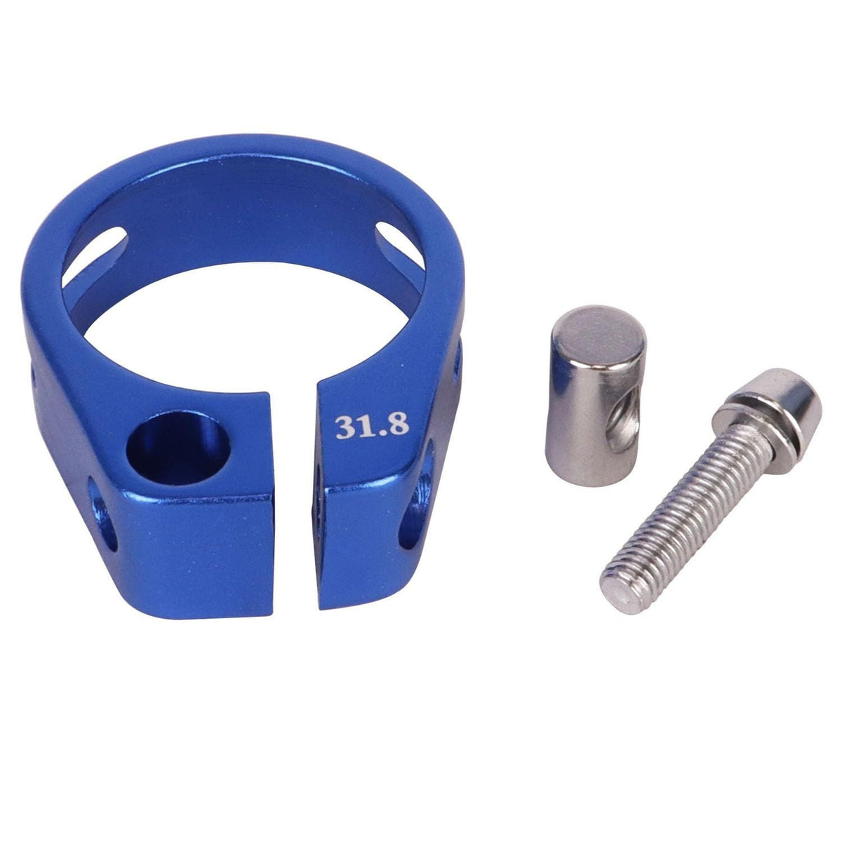 Bike Bicycle Aluminum Alloy Seatpost Clamp 34.9mm for MTB Road Casual