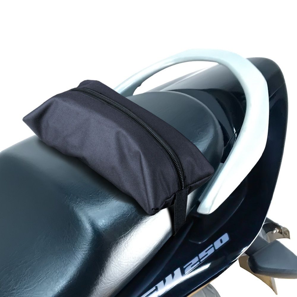 Motorcycle Helmet Bag Helmet Storage Bag with Combination Lock Waterproof Lightweight Durable polyester Helmet Bag for Motorcycle Riding Bicycle Black