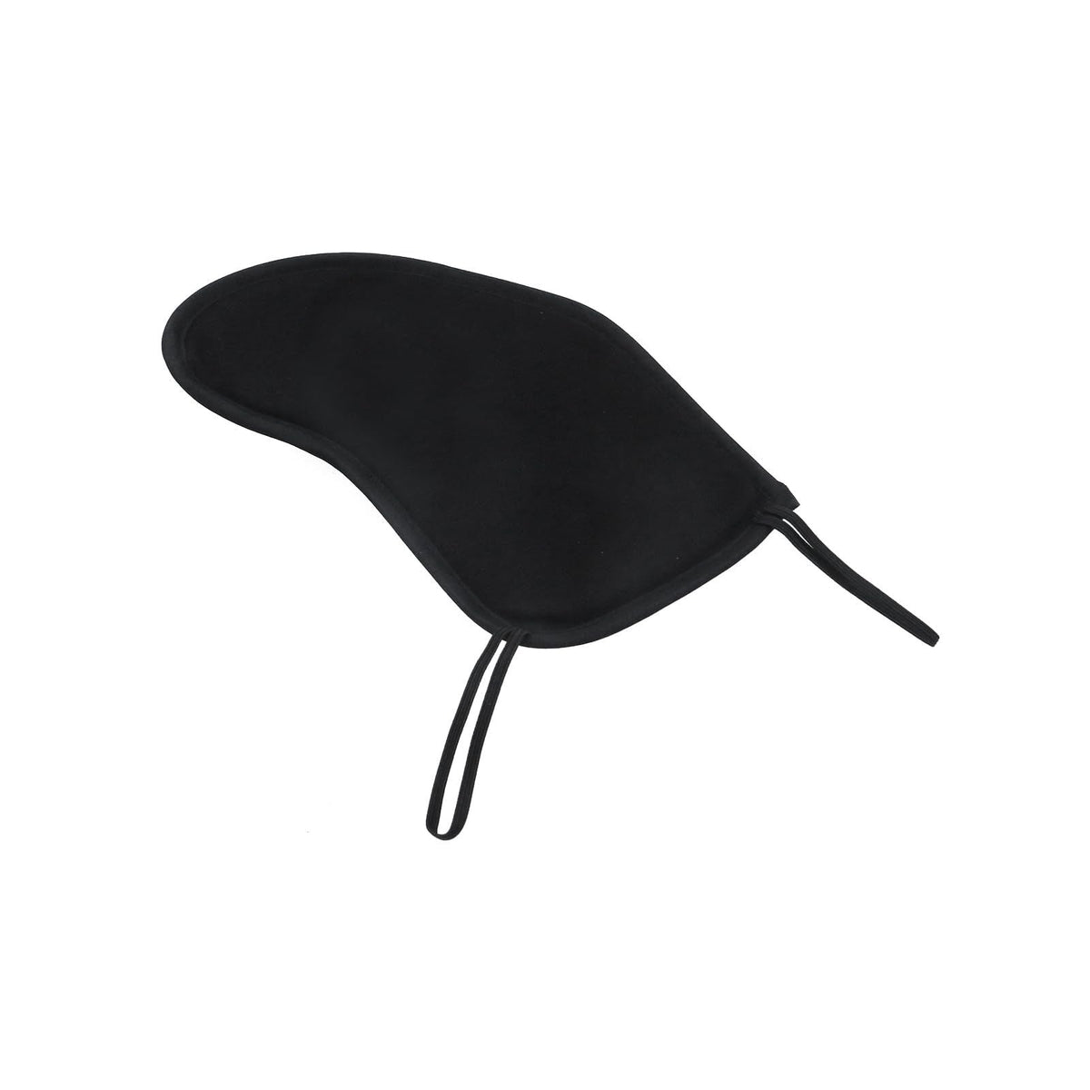 2 Pcs Violin Chinrest Pad 1/2 1/4 Cotton Chin Rest Cover Violin Shoulder to Practice Black (Style 2)