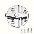 Marine Grade 316 Stainless Steel Turn Twist Button Door Catch Latchfor Door Cabinet Marine Boat
