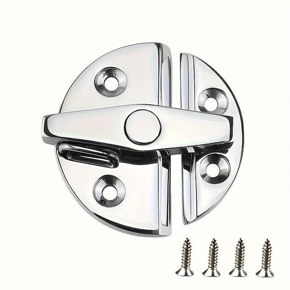 Marine Grade 316 Stainless Steel Turn Twist Button Door Catch Latchfor Door Cabinet Marine Boat