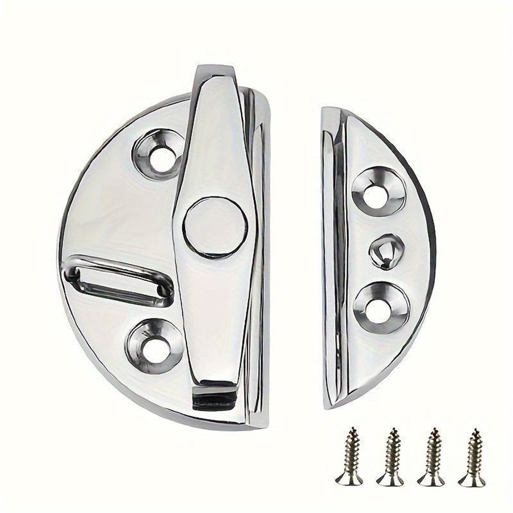 Marine Grade 316 Stainless Steel Turn Twist Button Door Catch Latchfor Door Cabinet Marine Boat