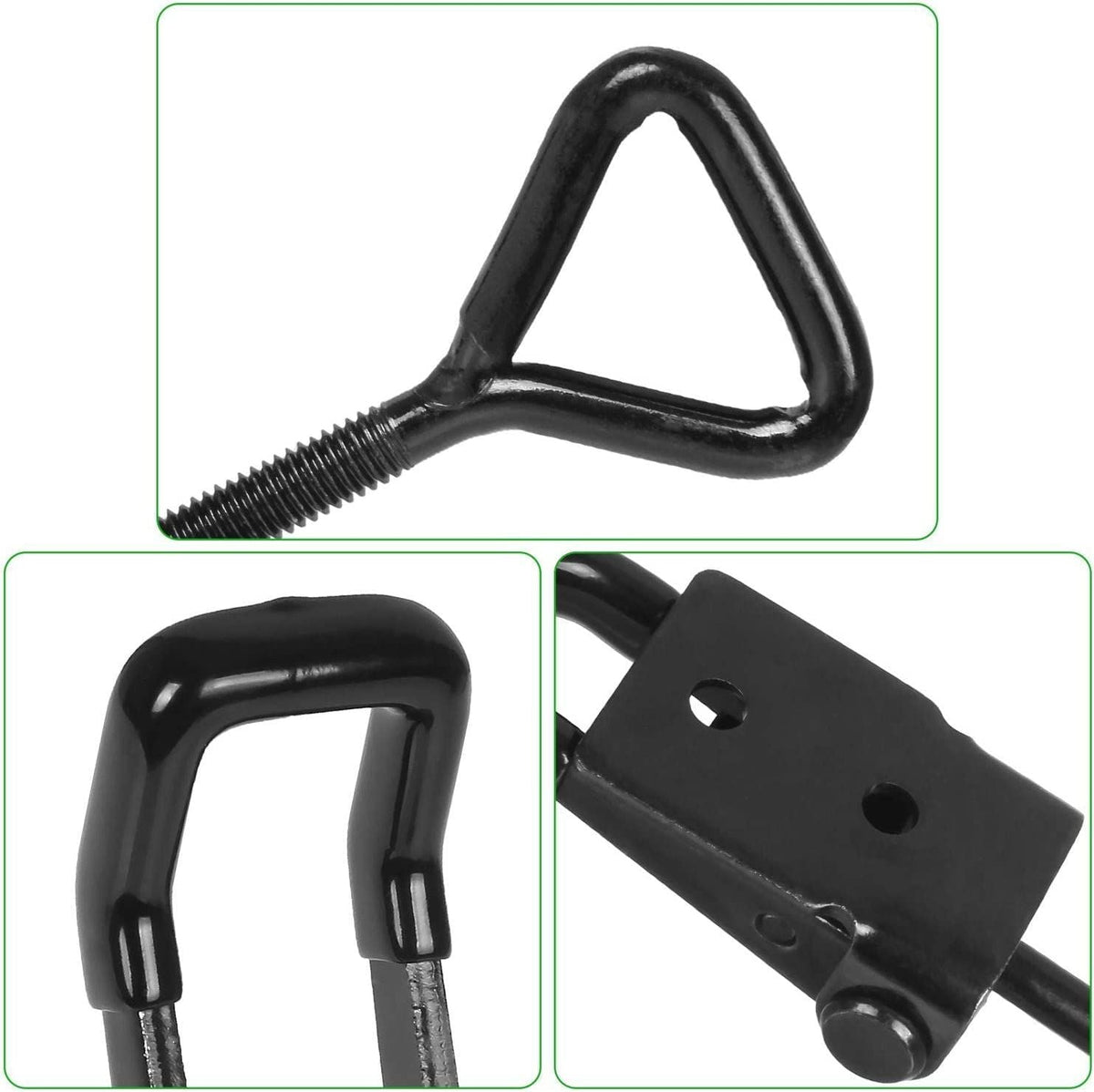 4PCS Toggle Latch Clamp 397 lbs Adjustable Toggle Latch Black Toggle Clamp Lockable Quick Release