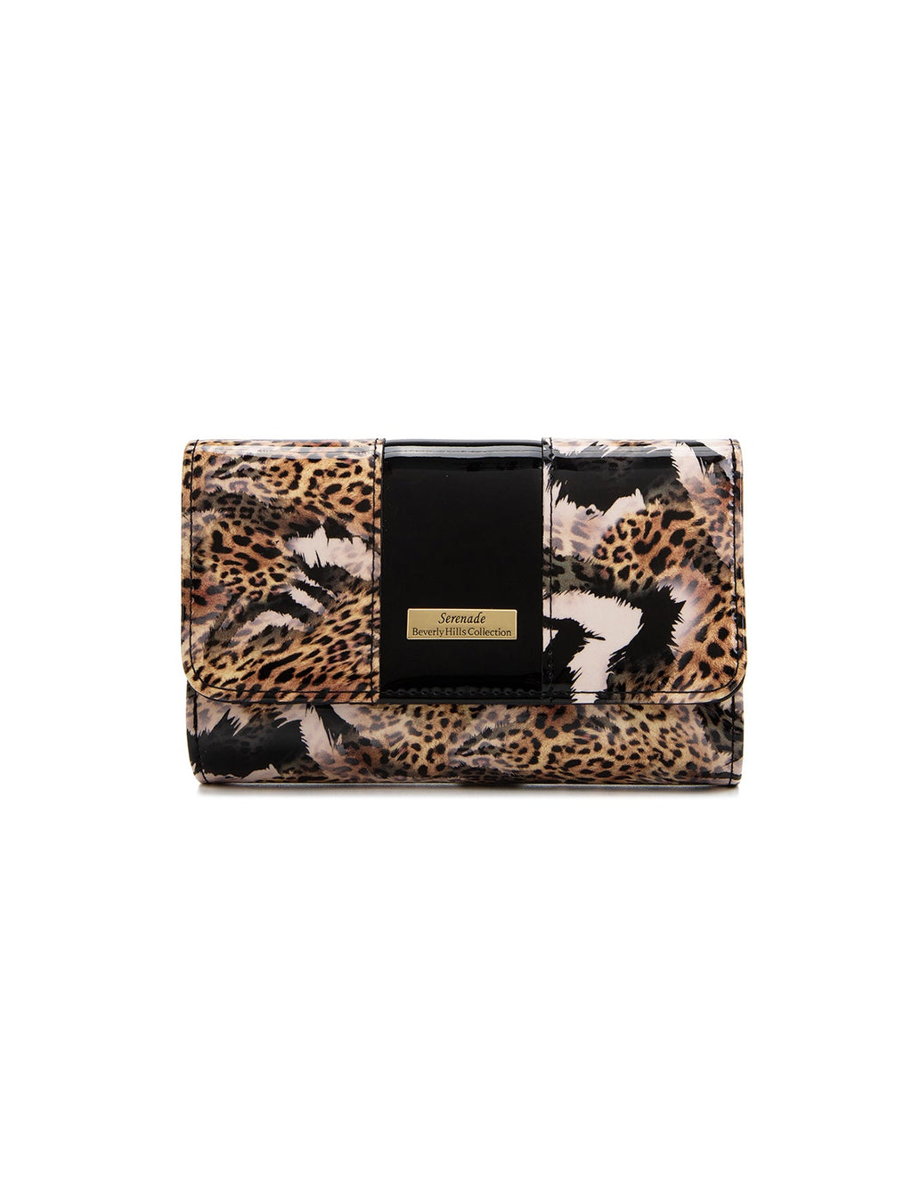 NALA MEDIUM PATENT LEATHER WALLET WITH RFID- WSF502