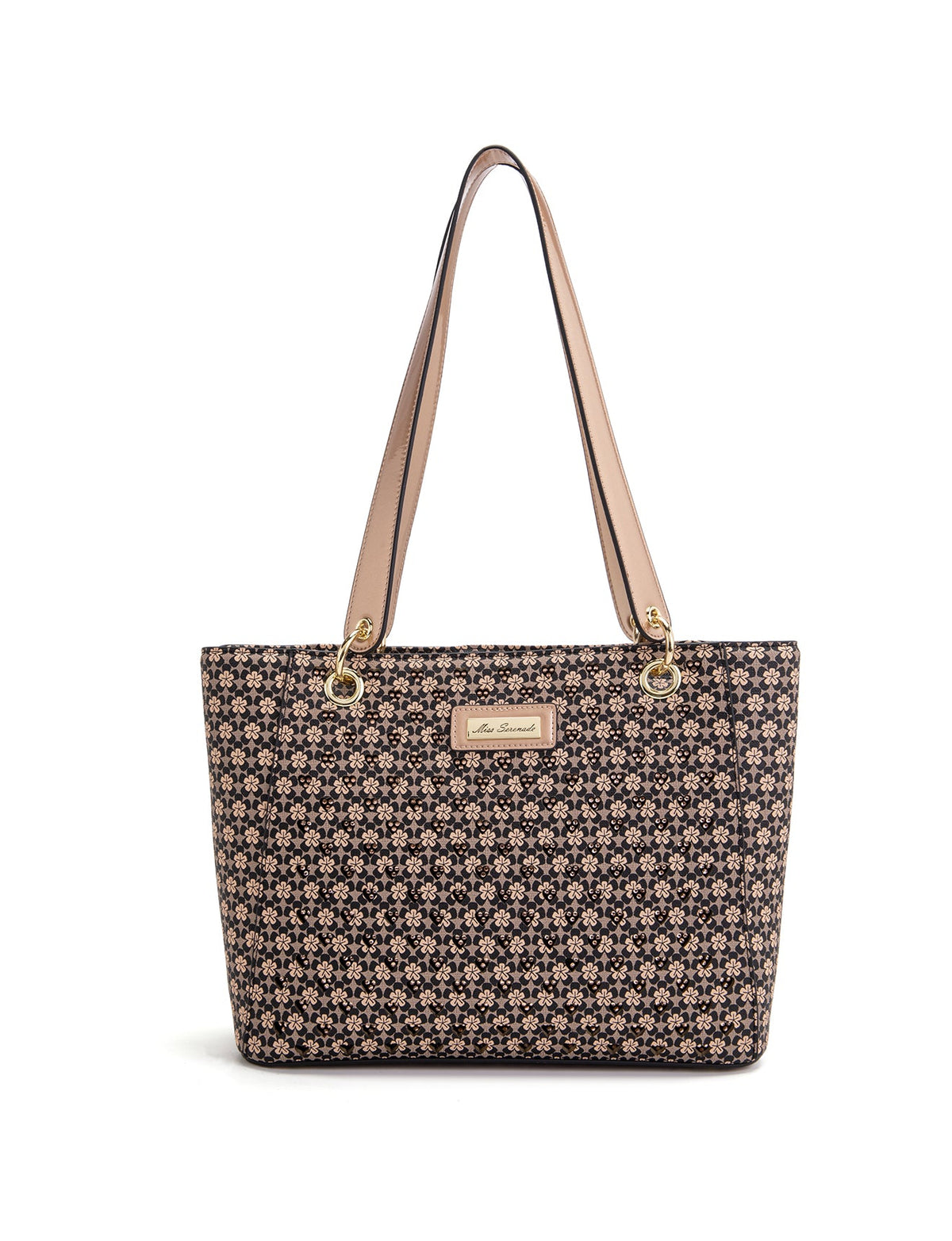 DILLON VEGAN TOTE BAG -XB-2975-BLK