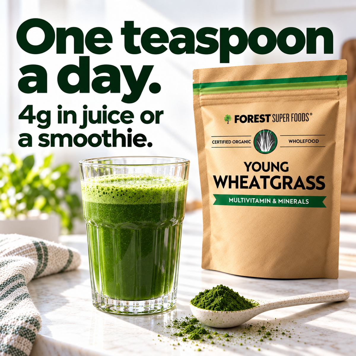 Australian Young Wheatgrass
