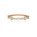 GEORGINI RED CARPET GALA RING ROSE GOLD