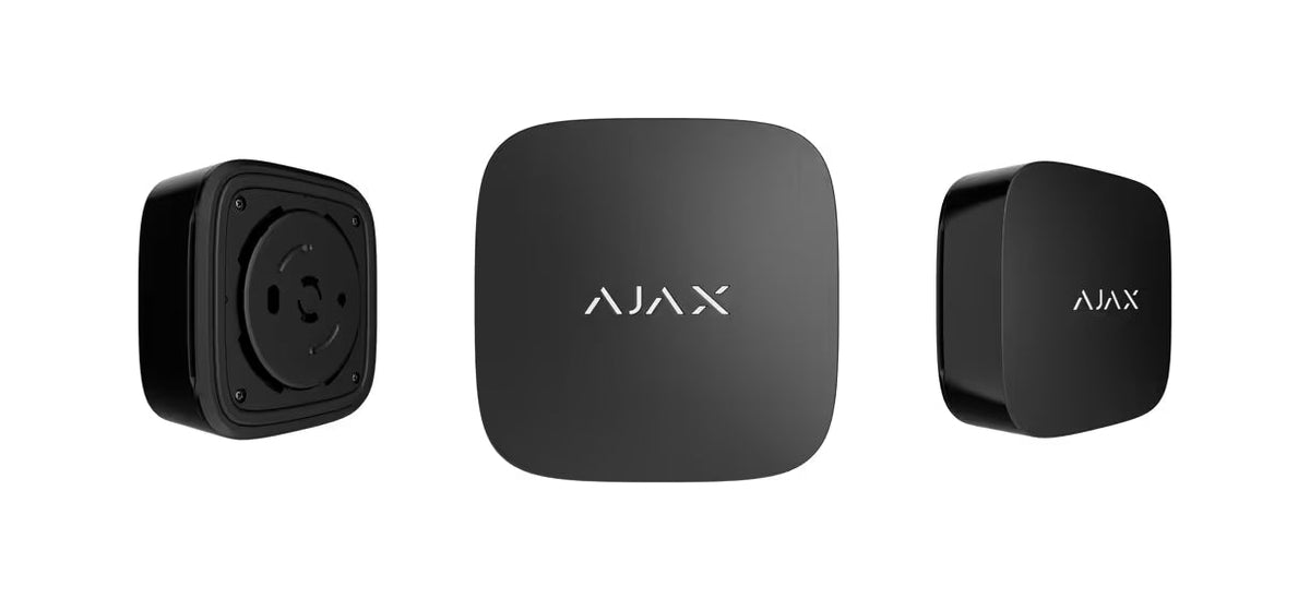 AJAX LifeQuality Jeweller Wireless Temperature, Humidity & CO₂ Monitor – White / Black | Indoor Air Quality Sensor | AJAX#46502