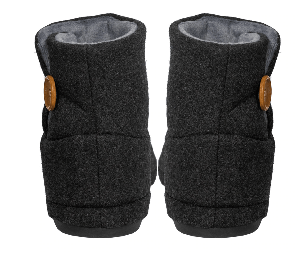 Charcoal Ugg Boot Unisex Arch Supporting Slippers