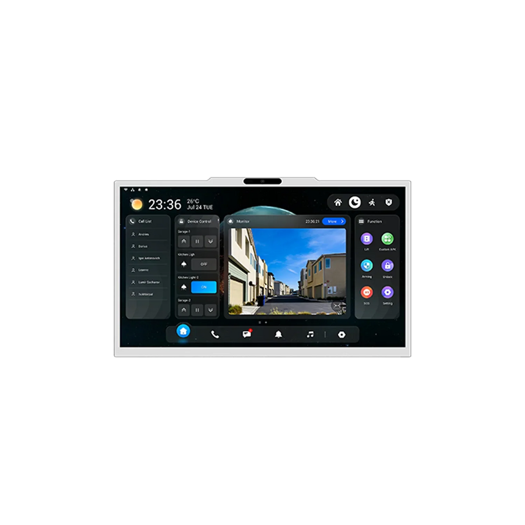 Akuvox X937A 15.6″ Indoor Monitor with Android 14 OS – Full HD Display, Wi-Fi 6, HDMI NVR Integration (Grey) SKU:X937A-SEC