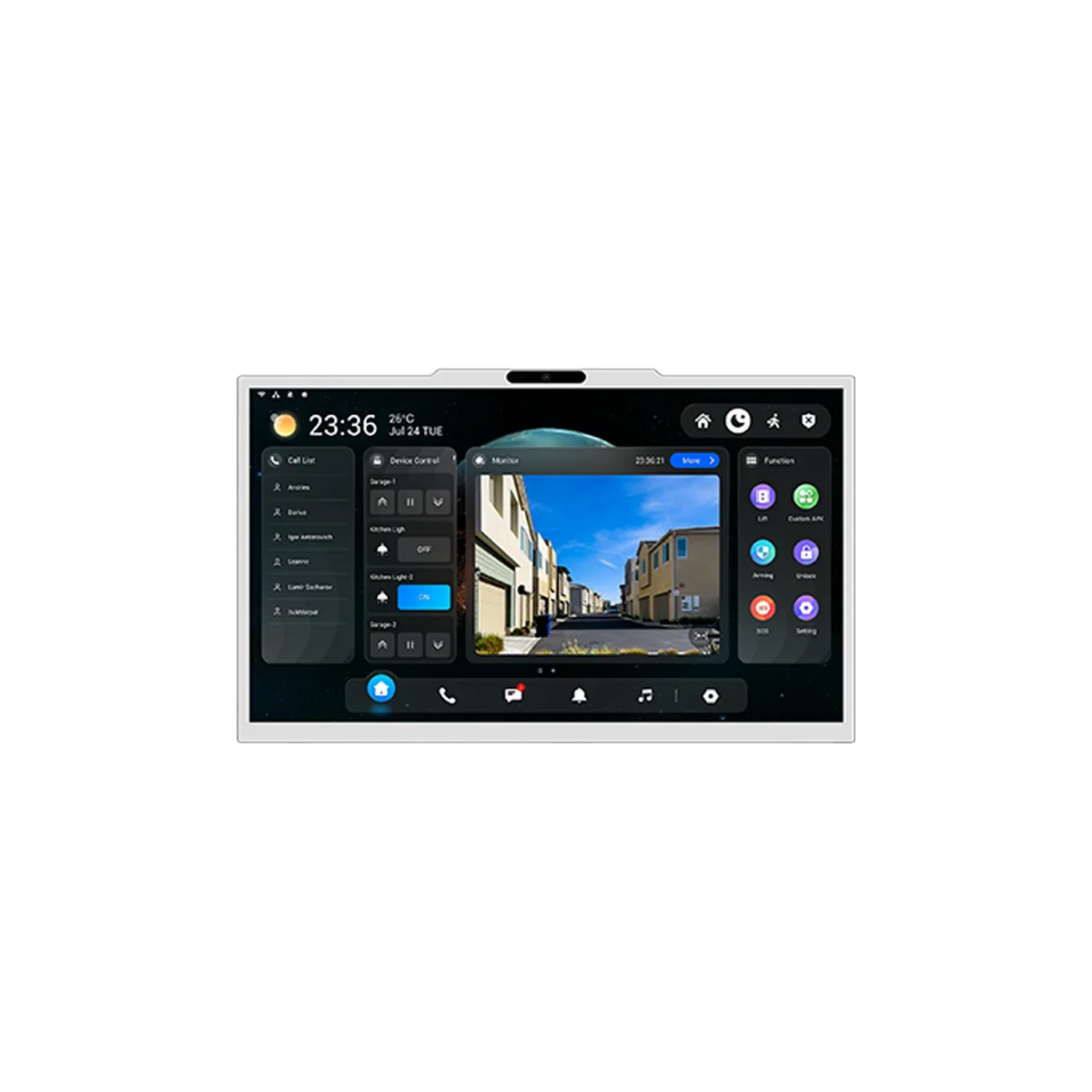 Akuvox X937A 15.6″ Indoor Monitor with Android 14 OS – Full HD Display, Wi-Fi 6, HDMI NVR Integration (Grey) SKU:X937A-SEC