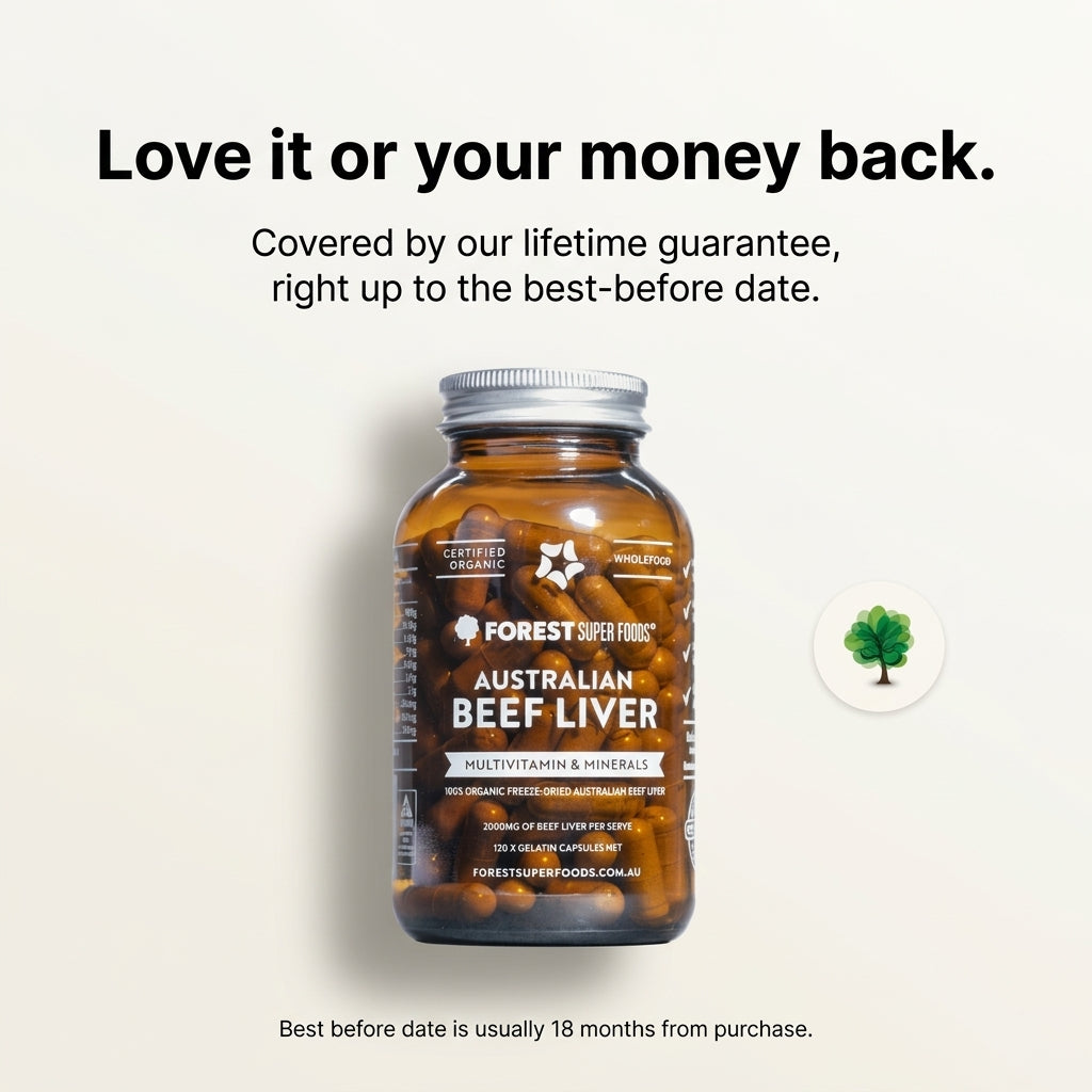 Australian Organic Beef Liver Capsules