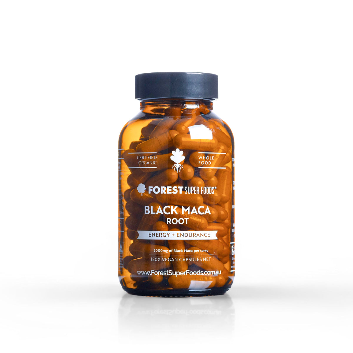 Certified Organic Black Maca Capsules