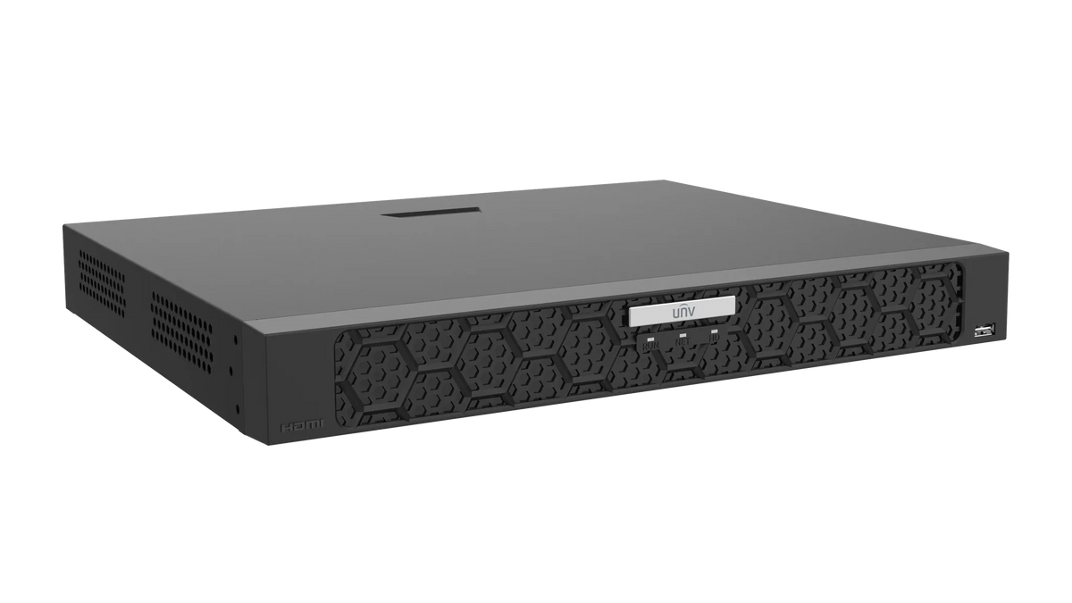 Uniview NVR502-16E-IM-G 16 Channel IM Series SeekFree Network Video Recorder (No HDD) – Ultra H.265, 32MP Recording, AI Analytics