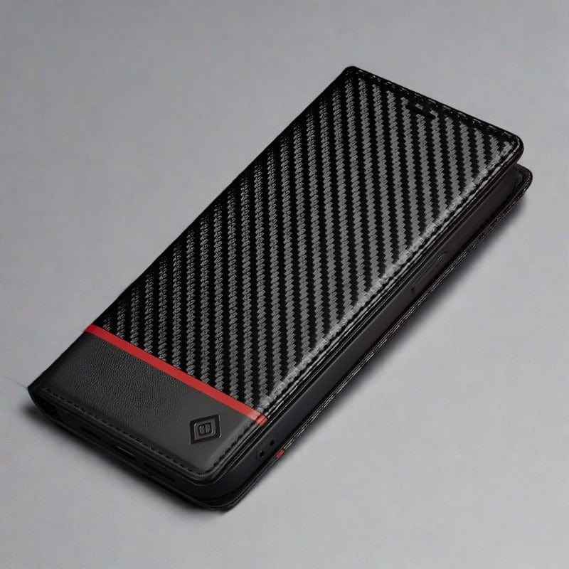 iPhone Carbon Fiber Wallet Case